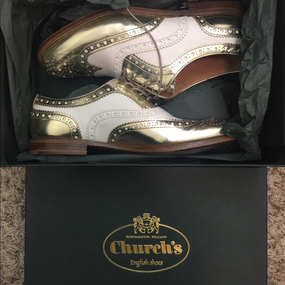 Church’s English lace shoes